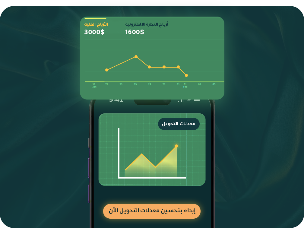 تحسين معدلات التحويل Image description